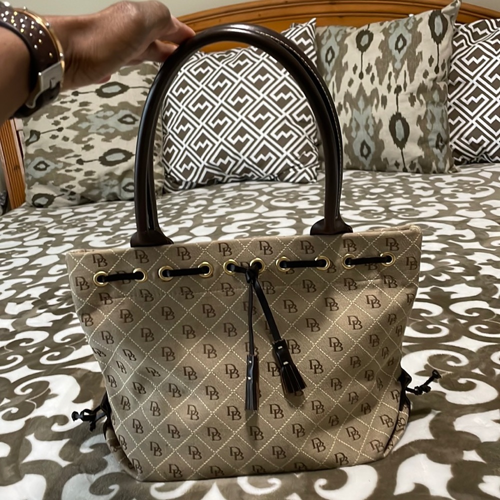 Dooney & Bourke Signature Print Satchel